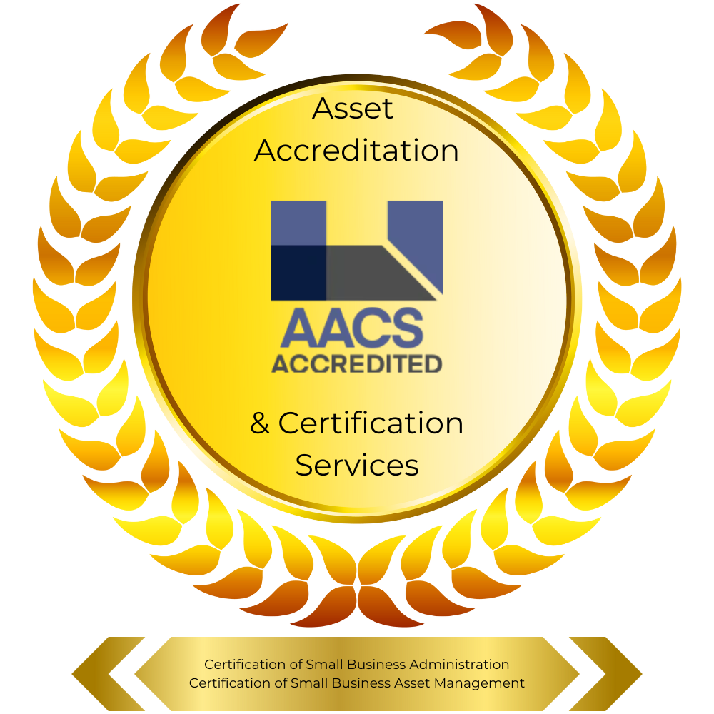 AACS â€” Asset Accreditation & Certification Services badge